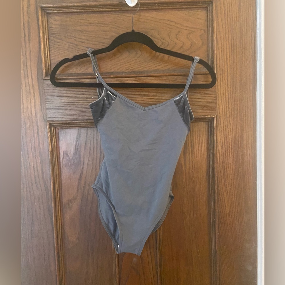 Grishko Leotard with Velvet Detail